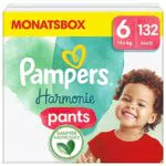 Pampers Couches-Culottes Harmonie Pants Taille 6, 132 pcs Bébé
