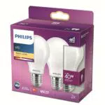 Philips ampoule LED Standard E27 40W Blanc Chaud Dépolie