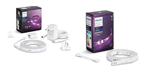Philips Hue White & Color Ambiance Indoor LightStrips+ 2m base connectique