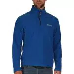 Regatta Thompson Homme Veste en Polaire col Montant 1/4 Zip Randonnée Chaud - Bleu Oxford - XL