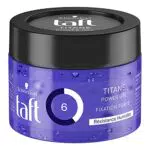 Schwarzkopf Taft Titane Power Gel Cheveux, Formule Vegan