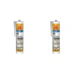 SikaSeal 108 Sanitaire Transparent, Mastic Cuisine & Salle de Bain Anti-Moisissures