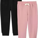 Simple Joys by Carter's Pantalon de Jogging en Polaire Bébé Fille