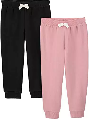 Simple Joys by Carter's Pantalon de Jogging en Polaire Bébé Fille