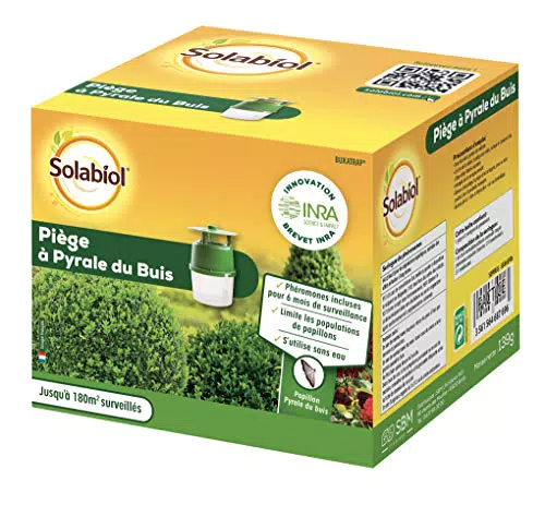 Solabiol SOPIBUIS Piège à Phéromone - Papillon Pyrale du Buis - 6 Mois de Surveillance