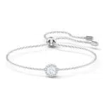 Swarovski Bracelet Angelic femme, cristaux blancs brillants et fermeture réglable
