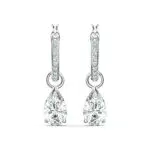 Swarovski Pendants d'oreilles Attract, Taille poire