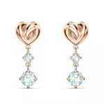 Swarovski Pendants d'oreilles Lifelong Heart, Cœur