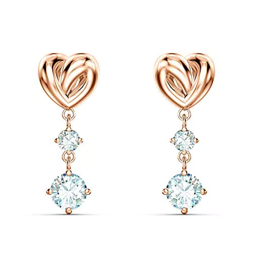 Swarovski Pendants d'oreilles Lifelong Heart, Cœur