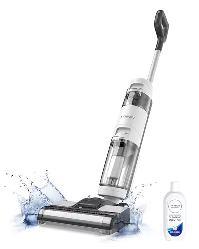 Tineco iFLOOR Breeze Aspirateur Laveur Sec Humide, Nettoyeur de Sol sans Fil et Serpillière Légère pour Nettoyer Les Sols Durs en Un Passage