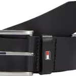 Tommy Hilfiger Ceinture Homme New Denton Belt 4.0 en Cuir