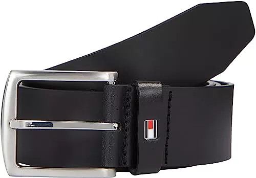 Tommy Hilfiger Ceinture Homme New Denton Belt 4.0 en Cuir