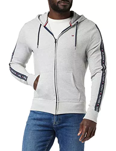 Tommy Hilfiger Sweat À Capuche Homme Fermeture Éclair Zip