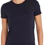 Tommy Hilfiger T-Shirt Femme Heritage Crew Neck Tee Encolure Ronde
