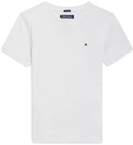 Tommy Hilfiger T-Shirt Garçon Manches Courtes Col En V