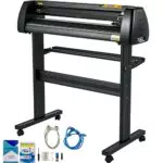 VEVOR Plotter De Découpe Traceur De Coupe 72cm Vinyle Ploteur De Découpe Manuel Machine de Tracer Découper Coupe-Vinyle Haute-Précision Cutter Plotter Logiciel SignMaster Inclus
