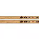 Vic Firth - American Classic Série Terra Baguettes Batterie 5AT - American Hickory - Pointe de bois
