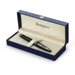 Waterman Carène Stylo plume, Noir brillant, plume moyenne 18K