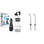 Waterpik - Hydropulseur Sans Fil Advanced, Jet Dentaire Portable Rechargeable