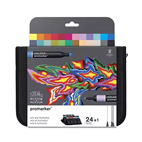 Winsor & Newton Promarker Trousse X24 Arts Et Illustration