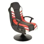 X-Rocker Aries 2.1 Chaise de Jeu avec Haut-Parleurs et Caisson de Basses pour Joueurs Juniors