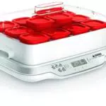 Yaourtière Multidelices Express 12 pots Rouge