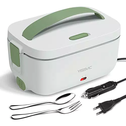 YISSVIC Gamelle Chauffante Lunch Box Chauffante 3 en 1 220V 12V 24V Boîte Chauffant Électrique 1