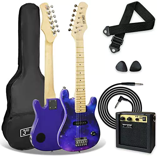 3rd Avenue Pack Guitare Électrique enfant Taille Junior 1/4 pour Débutants