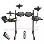 Alesis Turbo Mesh Kit - Batterie Électronique 7 Pièces en Peau Maillée avec Rack en Acier Ultra-Résistant
