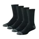 Amazon Essentials Chaussettes de Travail rembourrées en Coton Hautes Performances Homme