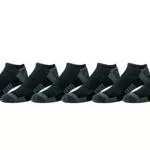 Amazon Essentials Chaussettes Invisibles Athlétiques à Semelle Renforcée en Coton Homme