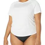 Amazon Essentials Combinaison de Bain Manches Courtes Femme