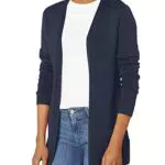Amazon Essentials Gilet Ouvert sur Le Devant Léger Femme