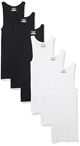 Amazon Essentials Gilets Débardeur Homme, Lot de 6