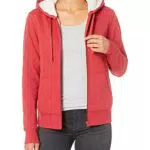 Amazon Essentials Veste à capuche zippée en polaire