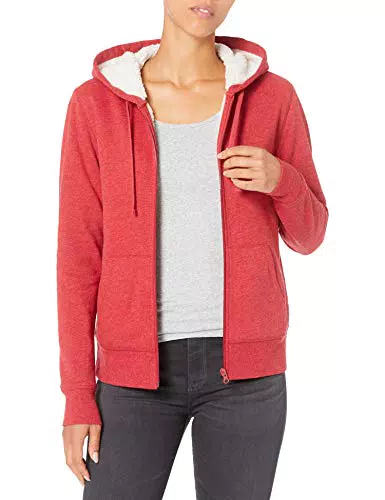 Amazon Essentials Veste à capuche zippée en polaire
