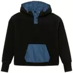 Amazon Essentials Veste Polaire en Molleton Femme, Noir
