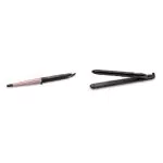 BaByliss Boucleur Professionnel Conical Wand en Quartz-Céramique C454E 13-25 mm & Lisseur Sleek Finish 230 avec Températures Digitales et plaques Tourmaline-Céramique ST255E 28.4 x 3 cm
