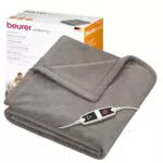 Beurer HD 150 XXL Taupe couverture chauffante électrique avec arrêt automatique