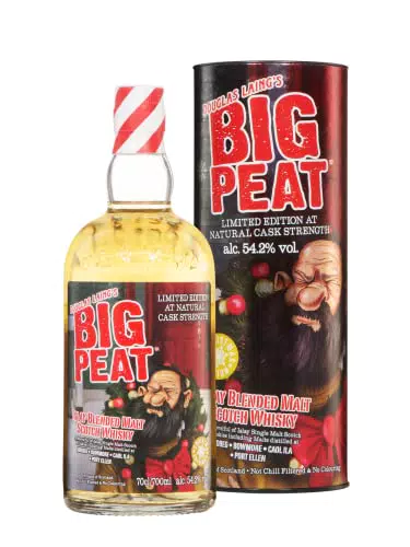 BIG PEAT Christmas - Blended Malt Whisky - 54.20% Alcool - Origine : Ecosse - Bouteille 70 cl