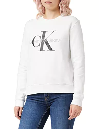 Calvin Klein Jeans Sweat Femme Core Monologo Sans Capuche