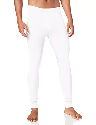 Damartsport Homme Calecon Bas thermique, Blanc, L EU