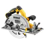 DEWALT circulaire XR 18V BL - sans batterie ni chargeur - 184mm compatible rail de guidage Jaune DCS572NT-XJ