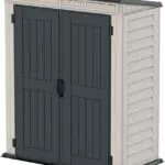 Duramax YardMate Pent Roof PL x 3 Abri de jardin en plastique avec plancher en plastique robuste