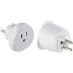 Electraline 70059 Adaptateur de Voyage USA vers France/Europe