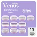 Gillette Venus Comfortglide Breeze Recharges De Lames X10