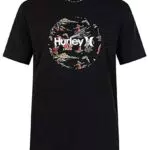 Hurley Evd Town Country S/S T-Shirt, Noir, XXL Homme