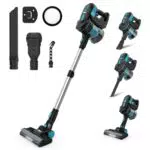 INSE Aspirateur Balai sans Fil, Aspirateur sans Fil Puissant 20000pa