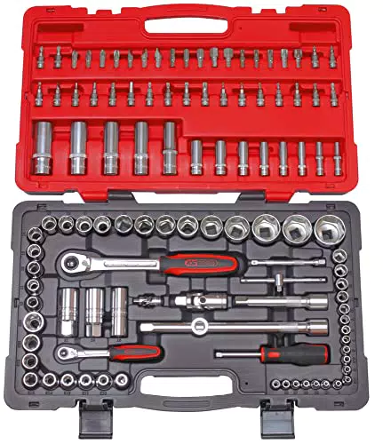 KS TOOLS - 922.0711 - Coffret de douilles et accessoires ULTIMATE 1/4'' - 1/2''