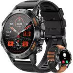 LEMFO Montre Connectée Homme, 120+ Modes Sportifs Montre Connectée